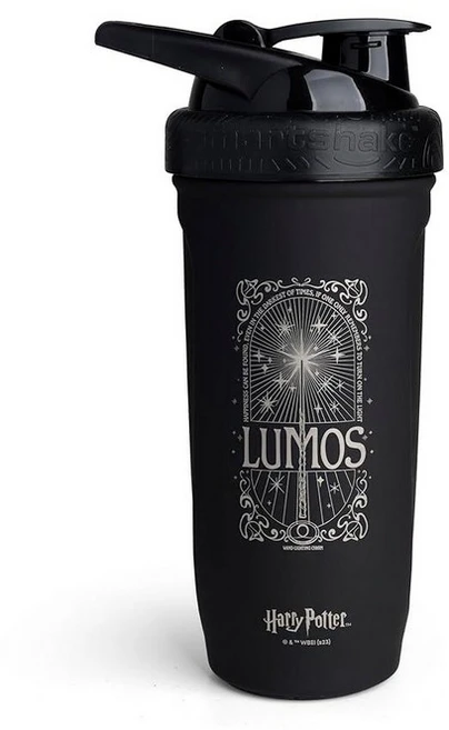 Smartshake Reforce 스테인리스 스틸 해리 포터 루모스 스타일 쉐이커 보틀 (900 ml/30 온스) | 부드러운 뚜껑이 있는 경량 저항 스포츠 쉐이커 병 | 누출 - 쿠팡