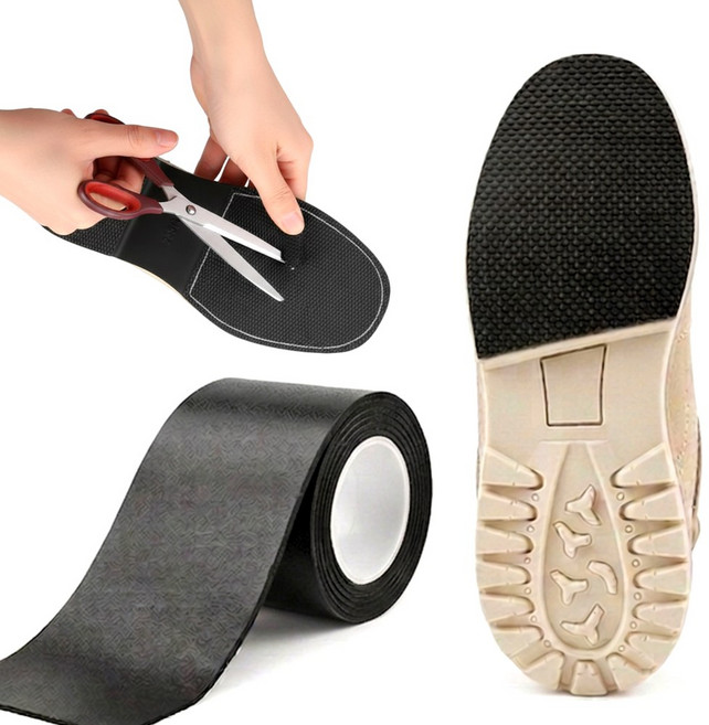 신발 구두 밑창수선 초강력 접착 검정 테이프, 1개, 60mmX2m