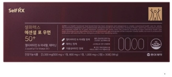 셀파렉스 에센셜 포 우먼 50+ 30p, 30회분, 1개 - 쿠팡