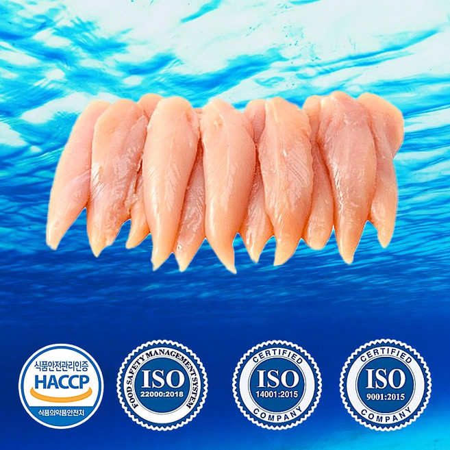 1등급 냉장 생 닭가슴살 안심 동해 청정수 염지, 1개, 3kg
