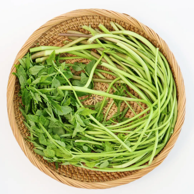 [산지직송] 프리미엄 국내산 세척 손질 청도 미나리, 500g, 1개