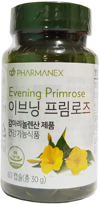 이브닝 프림로즈 뉴스킨 파마넥스 감마리놀렌산, 1개, 30정