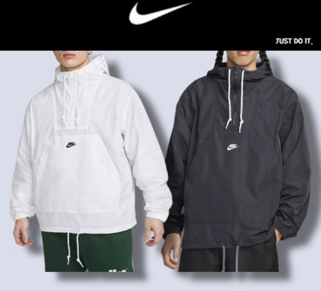 [정품100%/빠른배송] 나이키 아노락 바람막이 반집업 하프집업 바람막이 윈드러너 남녀공용 추천 아이템