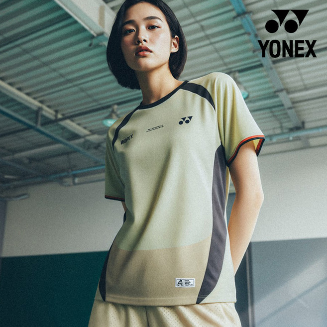 요넥스 티셔츠 254TS001U 원더플레이 에디션 남녀공용 게임웨어 반팔 배드민턴 상의 오남스포츠