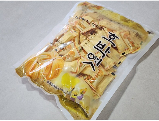 울릉도 무설탕 호박엿, 1개, 600g