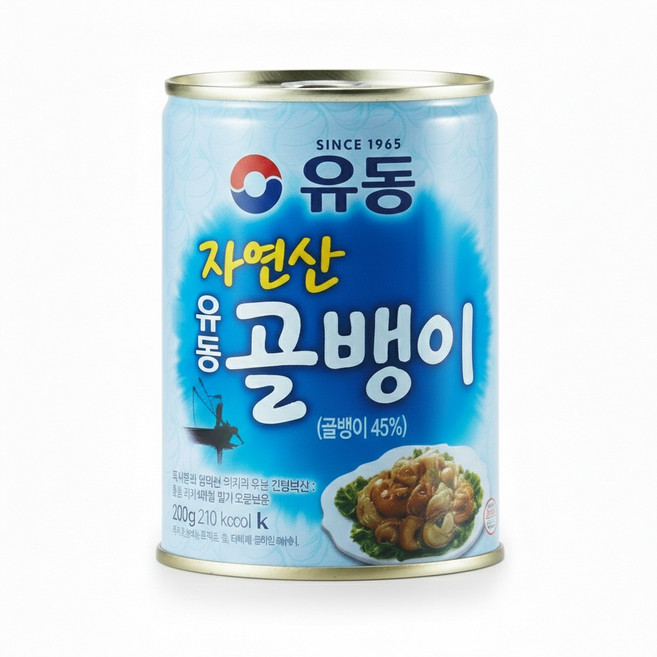유동 자연산 골뱅이 300gx4개 골뱅이무침 통조림 증정, 4개, 300g