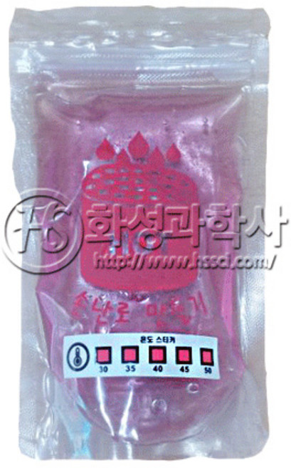 온도를 알려주는 손난로 만들기(10인용)