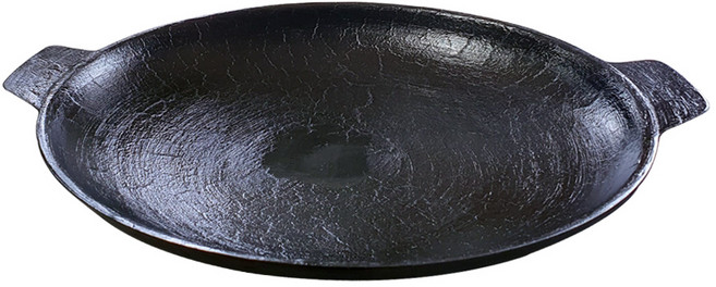 국산 전통 들기름으로 길들인 주물 무쇠 부대 전골 볶음 고기구이팬, 선택02:길들인 무쇠 캠핑불판34cm, 1개