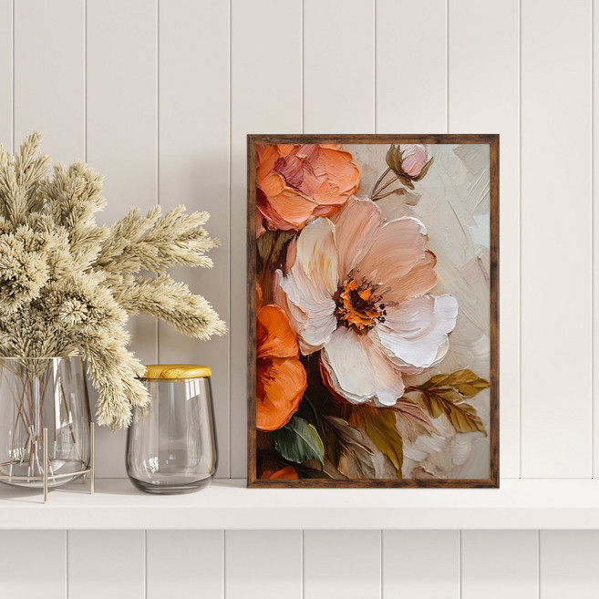 인테리어 액자 프레임 결혼식 인증서 자격증 사진액자 탁상용, 1개, 월넛