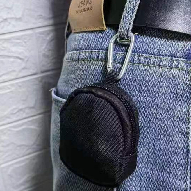 밀리터리 에어팟 이어폰 파우치 키링