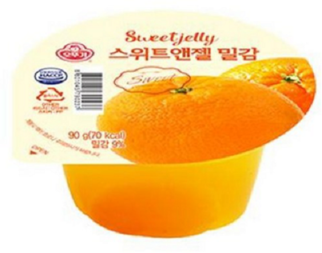 오뚜기 스위트앤젤 밀감, 90g, 19개