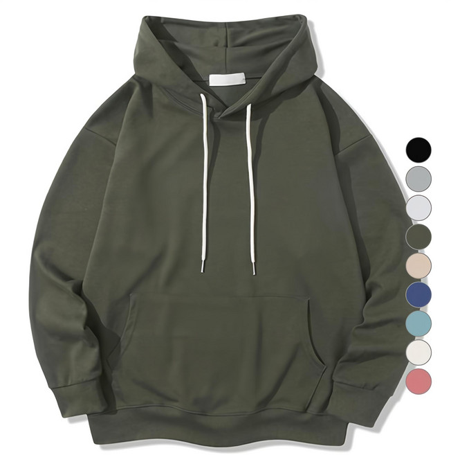 일루소 소프트 특양면 후드티