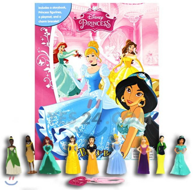 Disney Princess My Busy Book 디즈니 프린세스 비지북 피규어책, Disney Princess My Busy Book 디