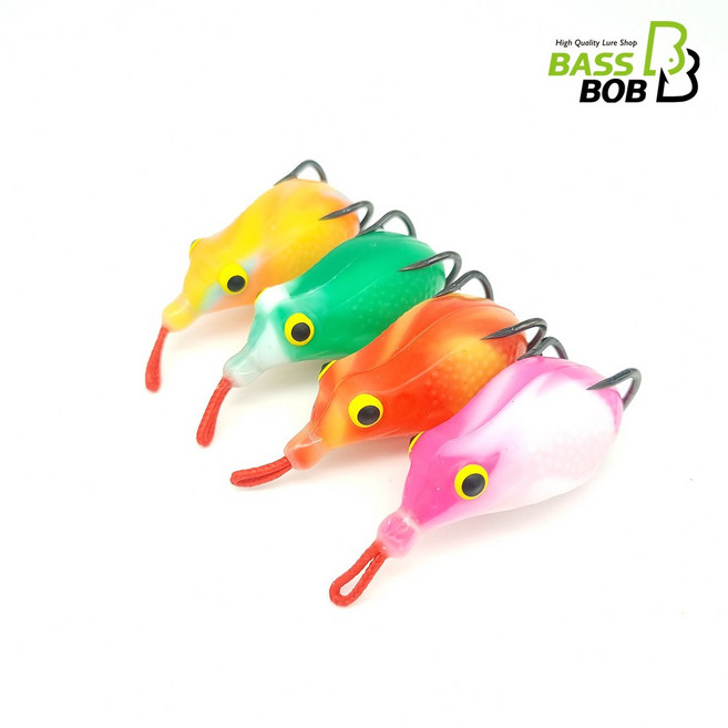 [배스밥] 프로그루어 베가프로그 5cm 10g 배스 가물치 루어, 배가프로그-4, 1개