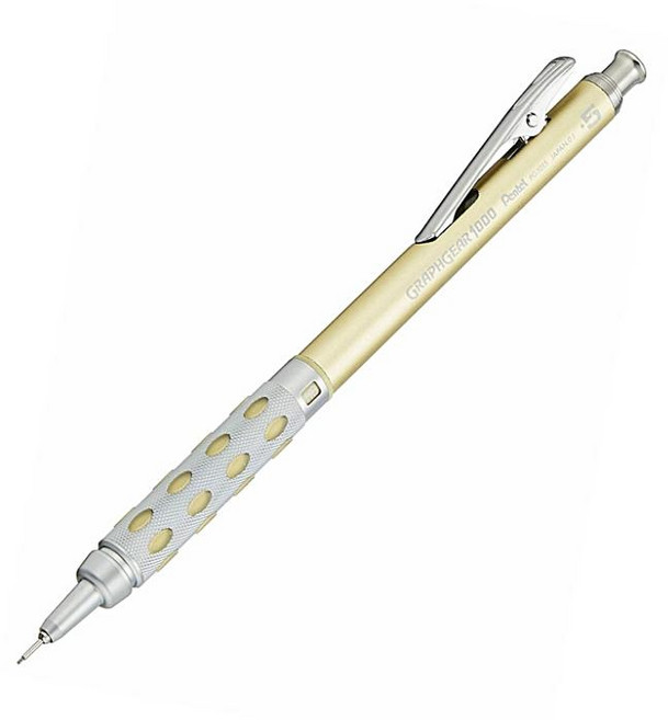 펜텔 그래프기어 1000 한정판 샴페인골드 일본 고급 샤프 0.5mm, 상세페이지 참조, 상세페이지 참조