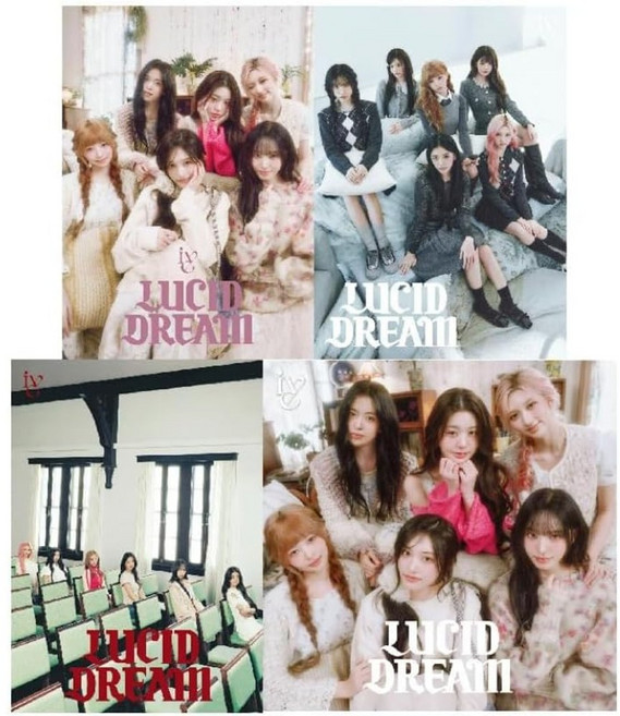 아이브 일본 앨범 IVE 4종세트 초회반 I+V+E+통상반+특전4종 LUCID DREAM, 상품선택