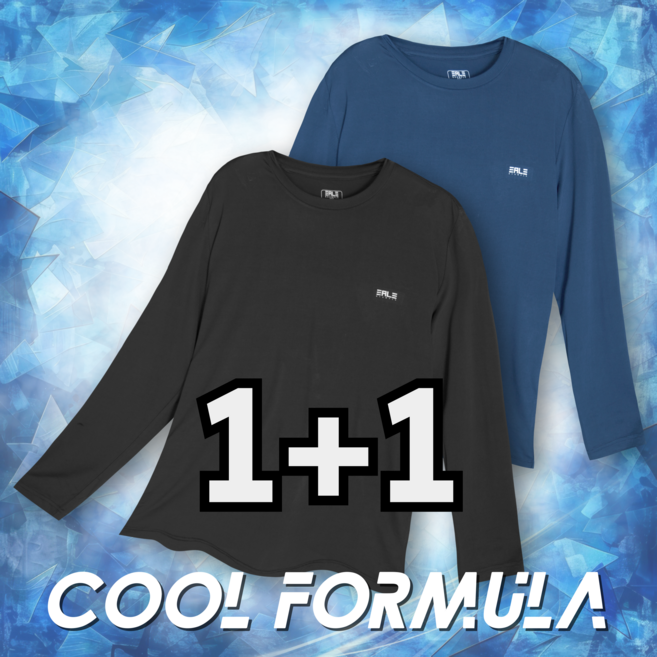 macci (마찌) 쿨포뮬러 기능성 스판 냉감 쿨 긴팔 티셔츠 (정품)