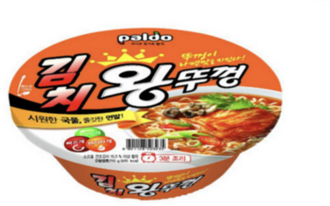 팔도 김치왕뚜껑, 1개