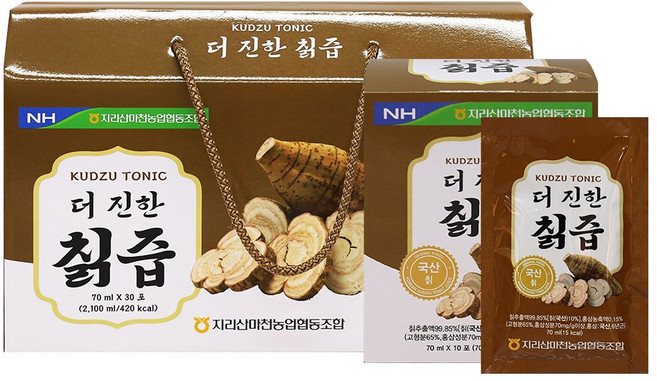 지리산마천농협 더 진한 칡즙 (70ml x 30포), 1개, 70ml