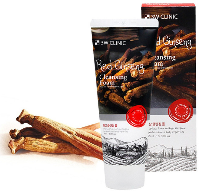 홍삼 클렌징폼 100ml 폼클렌져 미세먼지 제거, 1개, 단품