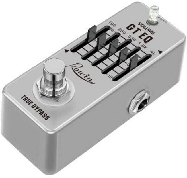 ROWIN 이퀄라이저 GT EQ 5 밴드 기타 이펙트 페달 이펙터 미니 트루 바이패스 일렉트릭 액세서리, 04 Equalizer EUPlug, 1개