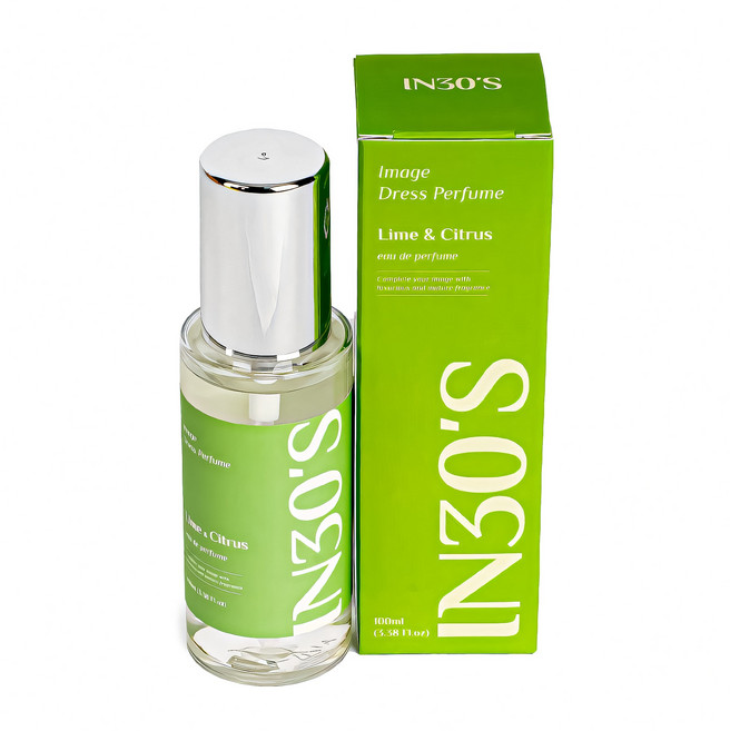 인써티 오드퍼퓸 섬유 향수 드레스퍼퓸, 10.라임앤시트러스, 100ml, 1개