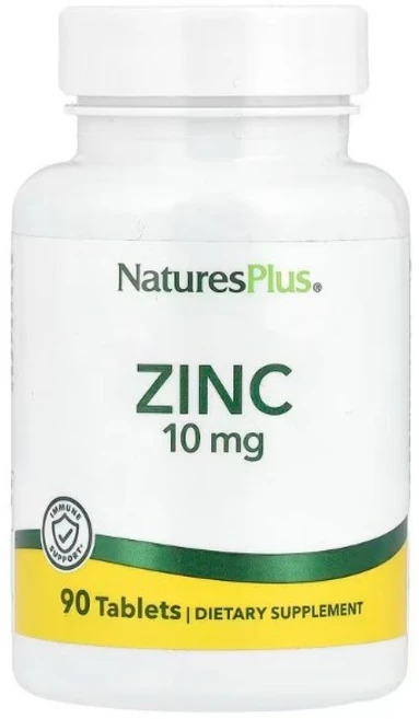 NaturesPlus Zinc 아연 10mg 90정 2개 징크 - 쿠팡