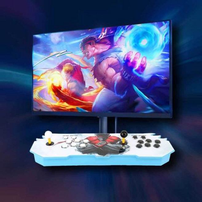 홈유즈 레트로박스 월광보합 게임기 고전게임기 추억의오락기 가정용 오락실 게임기, 1P 2P 분리형