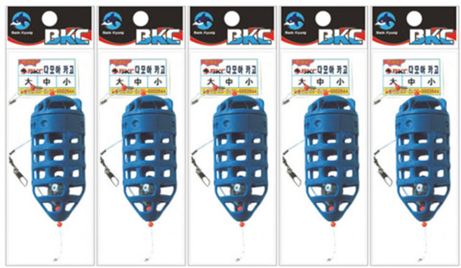 백경 카고낚시 완성형 채비 BK-1410 5개, 1개입, 혼합 색상