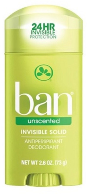 (開發票) 全新效期 Ban 盼 止汗除臭體香膏2.6oz/73g, 1個, 綠-無香(膏狀)