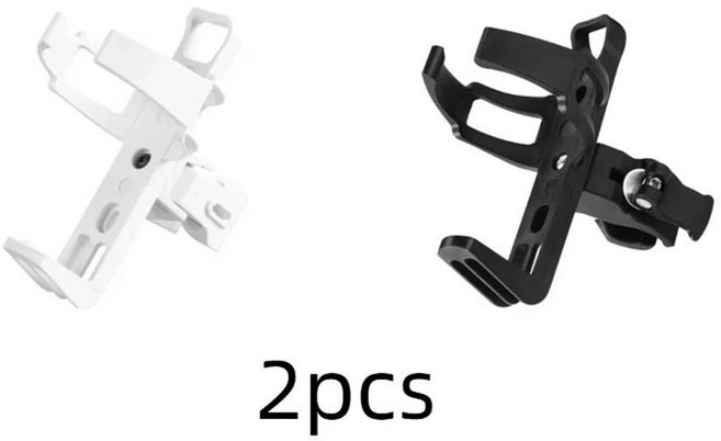 자전거 알루미늄 물병 홀더 산악 도로 공중 물 컵, 색상: 4. Black