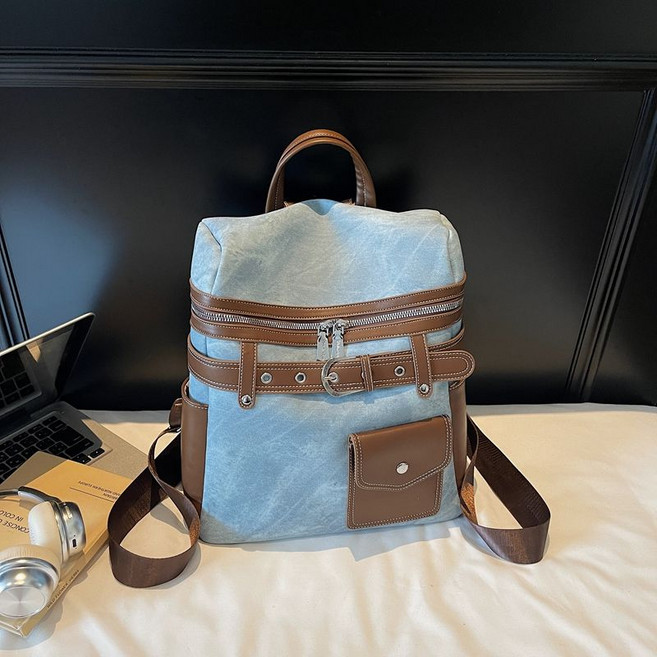 COSYEVNO 여성용 백팩 대용량 빈티지 여행용 캐주얼 학생가방