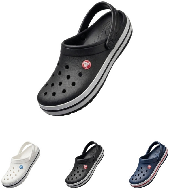 크록스 남녀공용 바야밴드 크록밴드 클래식 클로그 스포츠 샌들 슬리퍼
