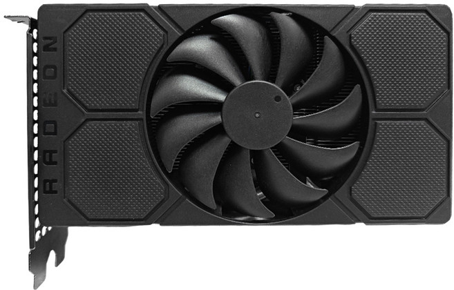 Radeon RX 5500 XT 4GB GDDR6 그래픽 카드 -7nm Navi 14 1408 스 프로세서 1607MHz 베이스 14000MHz Mem L66151-001, [01] 옵션1, 1개