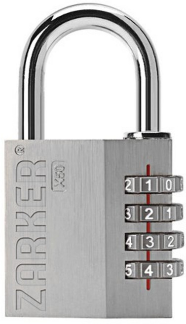 자커 프리미엄 다이얼 자물쇠 X50, 1개