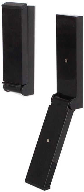 생활지침서 국산 인테리어 현관문 무타공 자석 도어스토퍼, 1개, BLACK