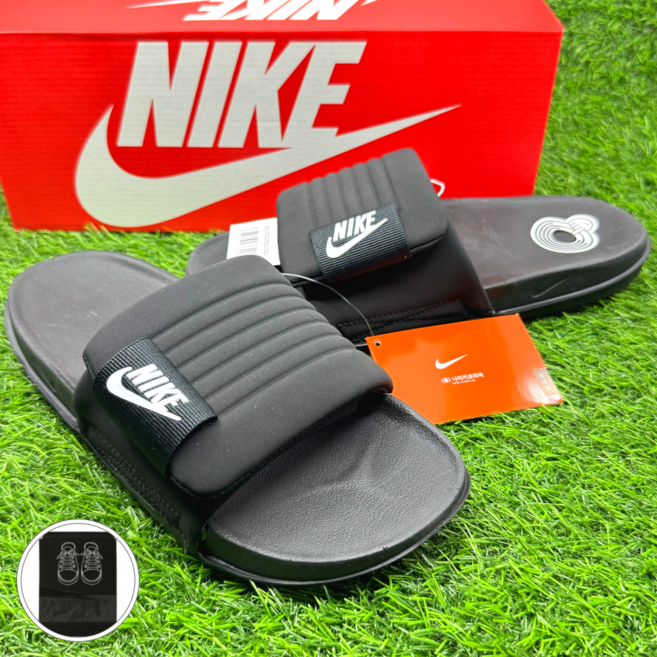 나이키 오프코트 어저스트 슬라이드 남성 여성 슬리퍼 직장인 학생 실내화(무브런 신발가방 증정)