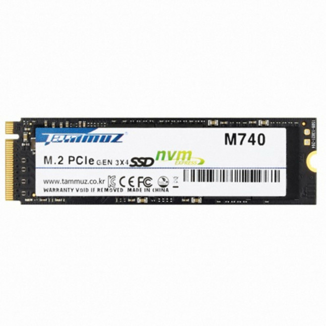 타무즈 M740 M.2 NVMe 벌크 (1TB), 1TB
