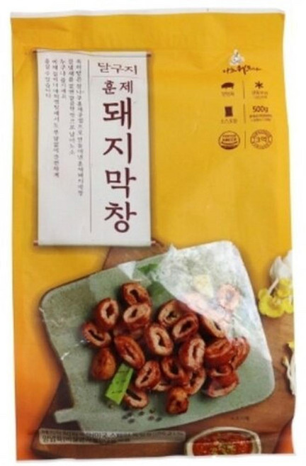 달구지푸드 훈제 돼지막창, 500g, 1개