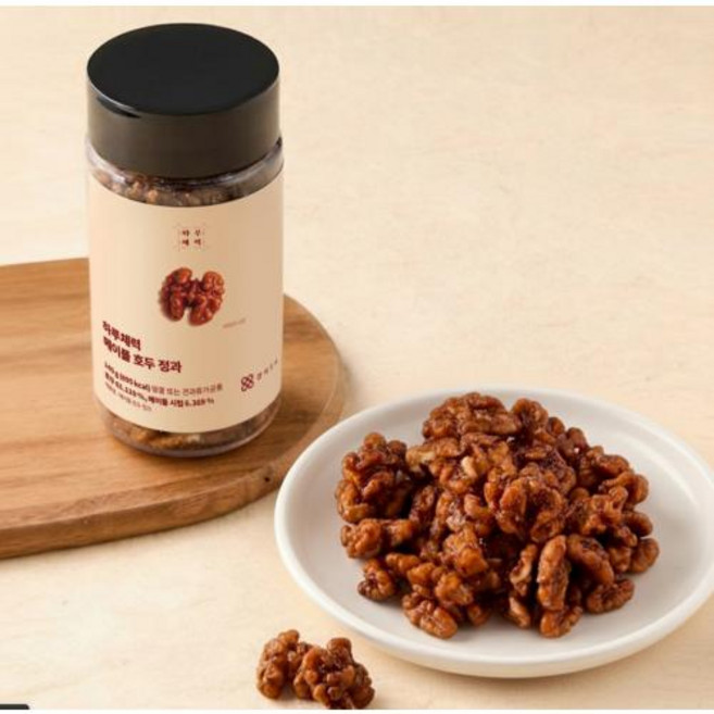 호두정과 답례품 선물 세트 답례 결혼식 호두강정 꿀 실속형 돌잔치 조문 회사, 호두정과 140g