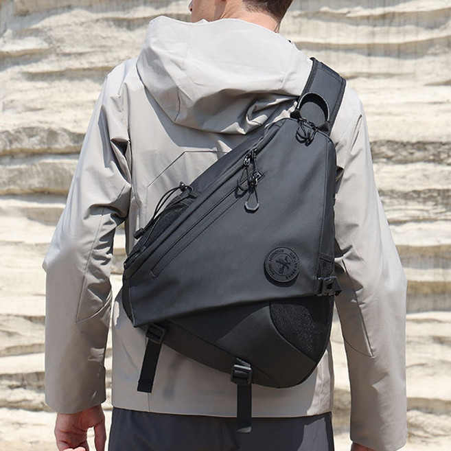 BANGE 여행용 캐주얼 메신저백 수납좋은 슬링백 자전거 크로스백 유럽여행 옆으로매는 어깨가방