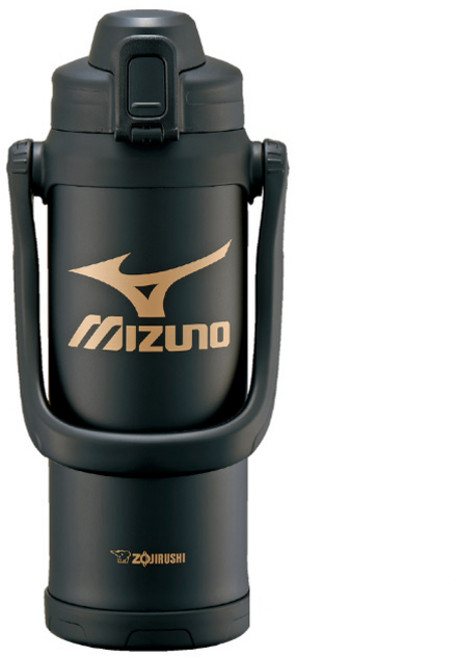 ZOJIRUSHI 象印 Mizuno 不鏽鋼涼感水瓶 SD-BX20, 1個, 黑色