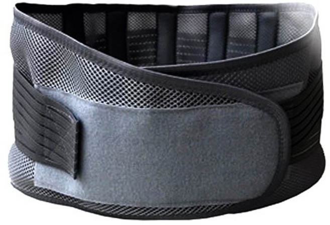 라이프플러스 고탄력 압박 허리보호대 그레이 2044, 1개