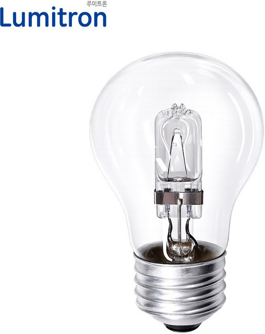 GE 루미트론 할로겐 42W 백열전구 밝기조절 (전구색), 전구색(노란빛), 1개
