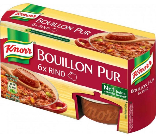 크노르 비프 스톡 큐브 6개 168g