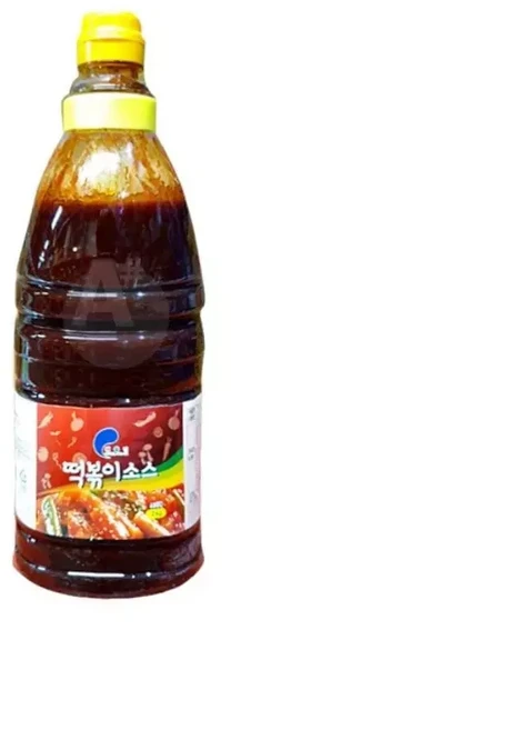 얼음골 떡볶이소스 2KG X 6개 양념소스 매콤소스 업소용떡볶이소스 떡볶이양념장, 1개
