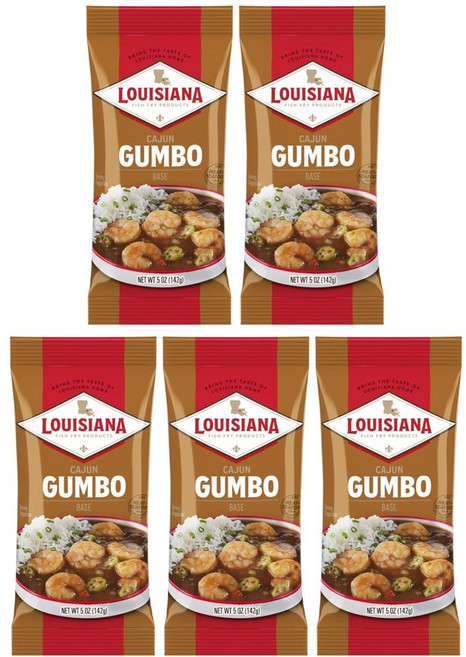 루이지애나 케이준 검보 베이스 시즈닝, 142g, 5개