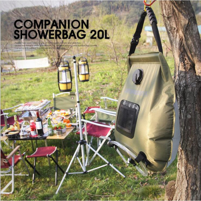 CAMP SHOWER 淋浴袋 20L, 1個