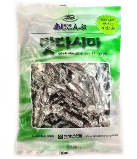 씹을수록 먹고싶은 맛다시마 200g /다시마젤리, 4개