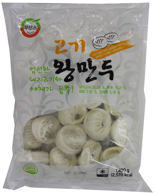 푸르온 고기왕만두, 1.4kg, 1개